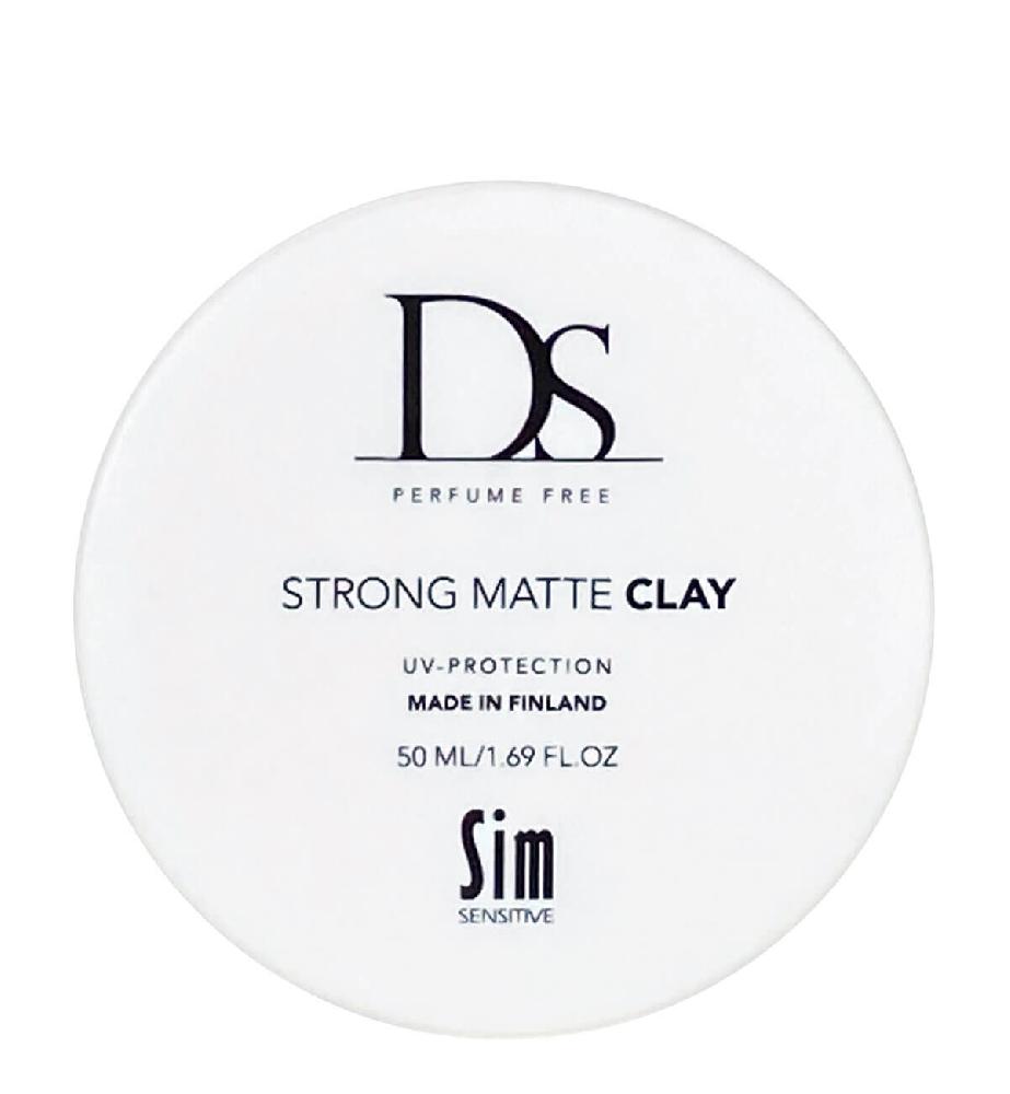 DS Strong Matte Clay воск для укладки волос сильной фиксации 50 мл 