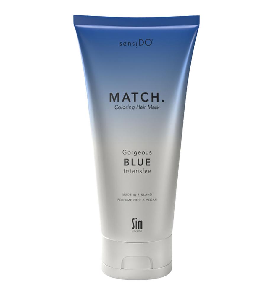 SensiDo Match Gorgeous Blue оттеночная маска синяя 200 мл 